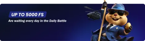 Up to 5000 free spins in the Daily Battle